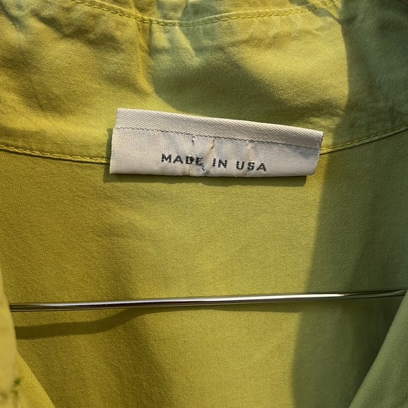 Eleven stitch design green cotton tunic SMALL - Picture 7 of 7